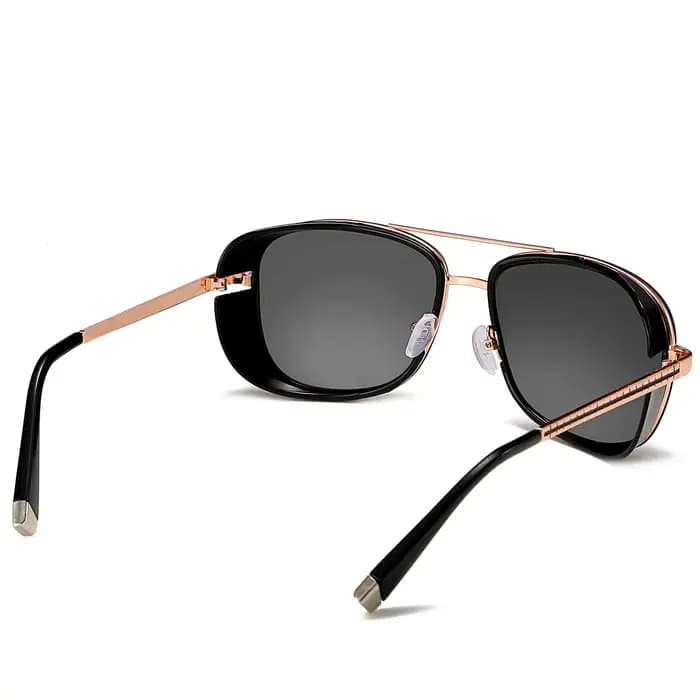 Lunettes de soleil Tony Stark à monture métallique