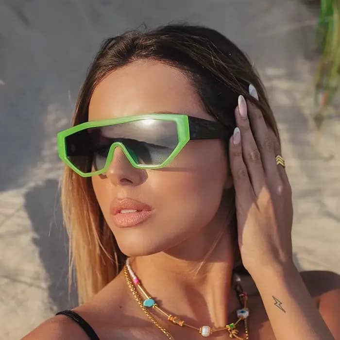 Lunettes de soleil carrées populaires pour hommes et femmes