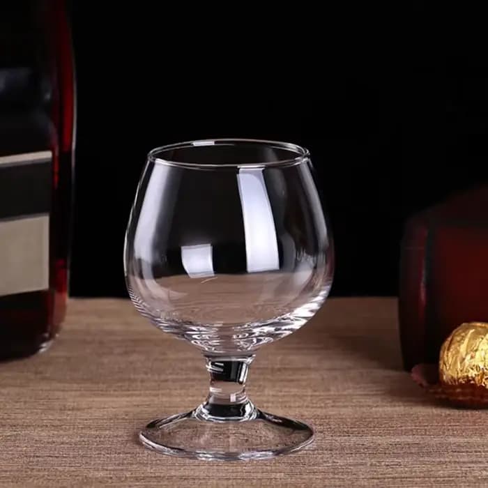 2 pièces ensemble 8.7oz 255ml pied court verre à vin rouge ensemble Bar vin étranger verres à Cocktail Transparent Cognac verre vin ustensiles