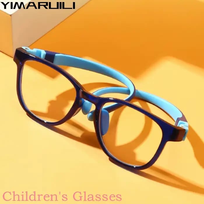 Lunettes de sécurité ultra-légères en silicone pour garçon et fille