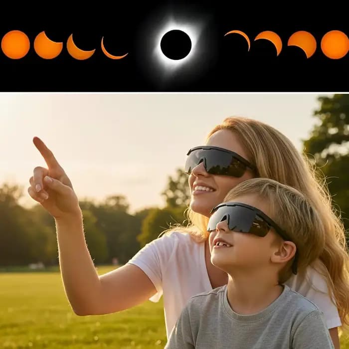 Lunettes d'observation du soleil