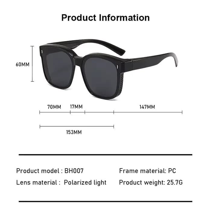 Lunettes de soleil à porter