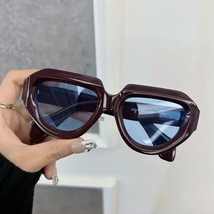 Lunettes de soleil carrées rondes rétro classiques pour femmes et hommes