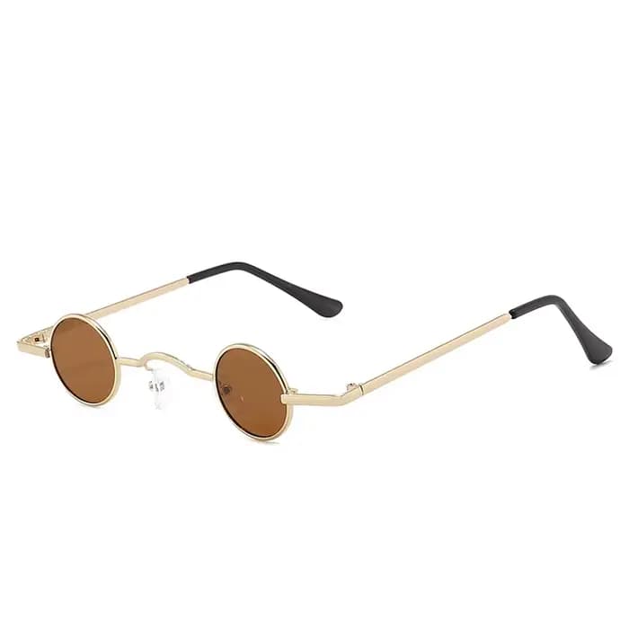 Lunettes de soleil rondes rétro de style populaire