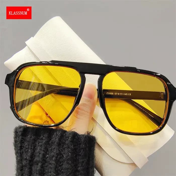 Lunettes de soleil oversize pour hommes