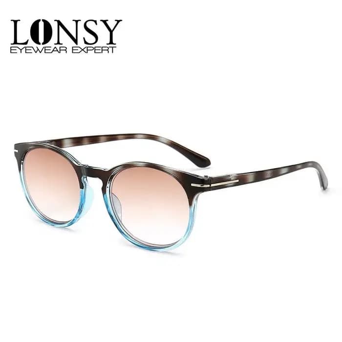 LONSY – lunettes de soleil rondes de lecture pour femmes et hommes
