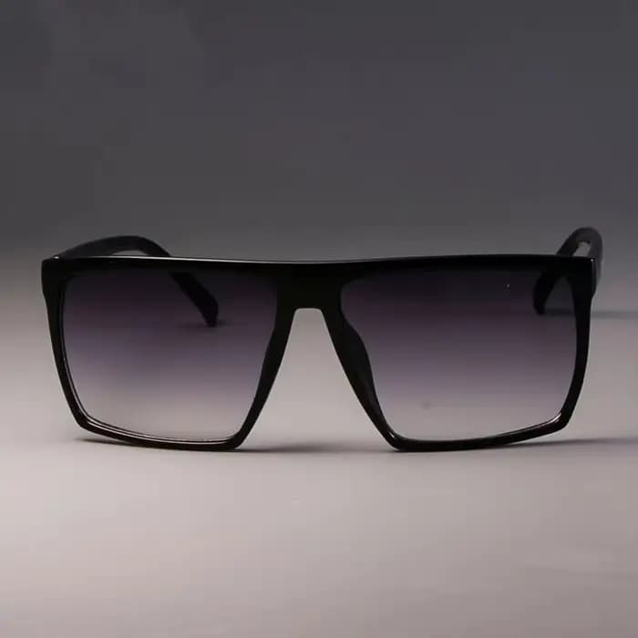 Lunettes de soleil tendance tête de mort, monture carrée de haute qualité, grande monture rétro, verres colorés pour hommes et femmes