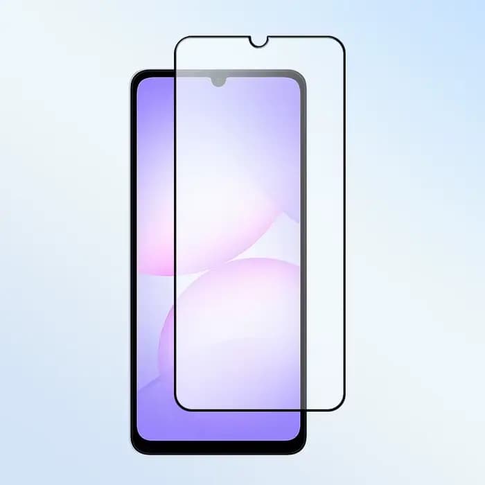 Vente Verre trempé pour Samsung Galaxy A07 4G protecteur d'écran 9H antichoc anti-rayures + A07 4G film de lentille en fibre souple