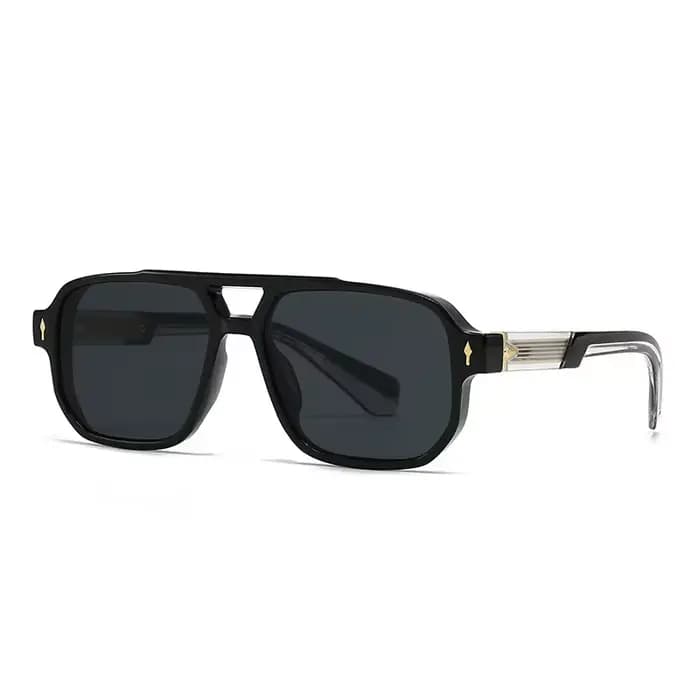 Lunettes de soleil rétro transparentes pour hommes et femmes