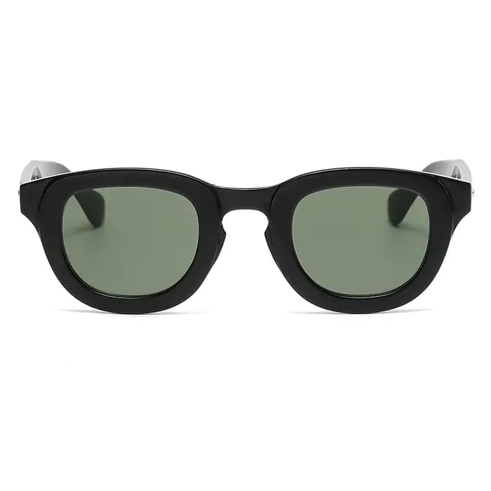 Lunettes de soleil à monture ovale pour femmes