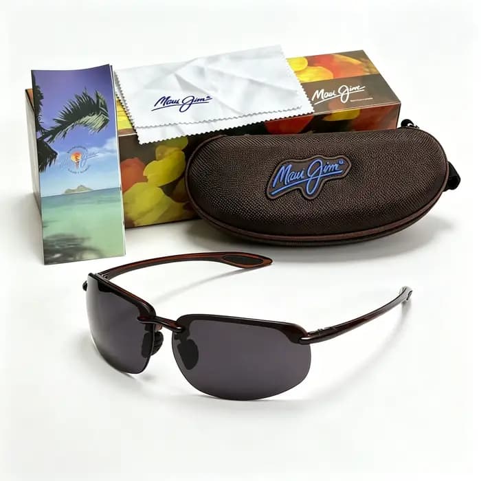 Lunettes de soleil polarisées Maui Jim Ho'okipa 407 pour hommes