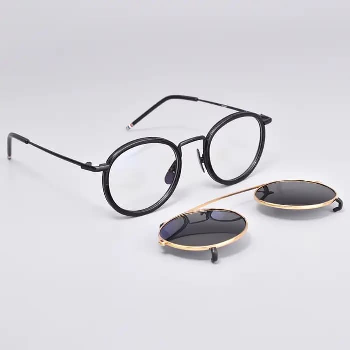 THOM Anti lumière bleue femmes hommes pince sur lunettes de soleil Roud optique