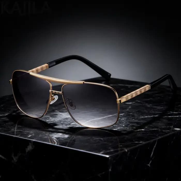 Lunettes De soleil carrées Vintage pour hommes