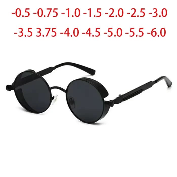 Lunettes de soleil polarisées en métal doré