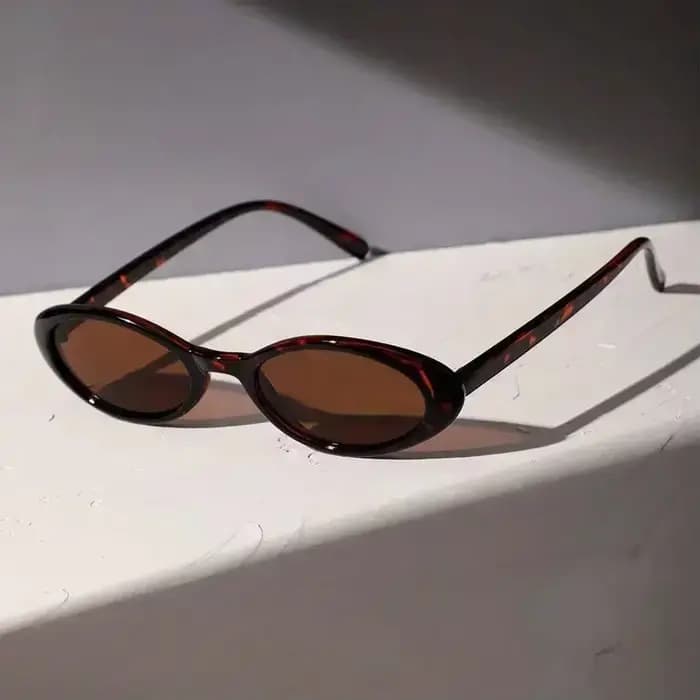 Vintage lunettes de soleil ovales 2025 hommes marque de luxe concepteur petites