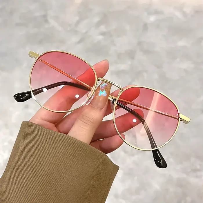 Lunettes de soleil rondes rétro pour hommes et femmes