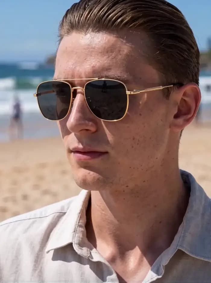 Lunettes de soleil aviateur classiques pour hommes et femmes