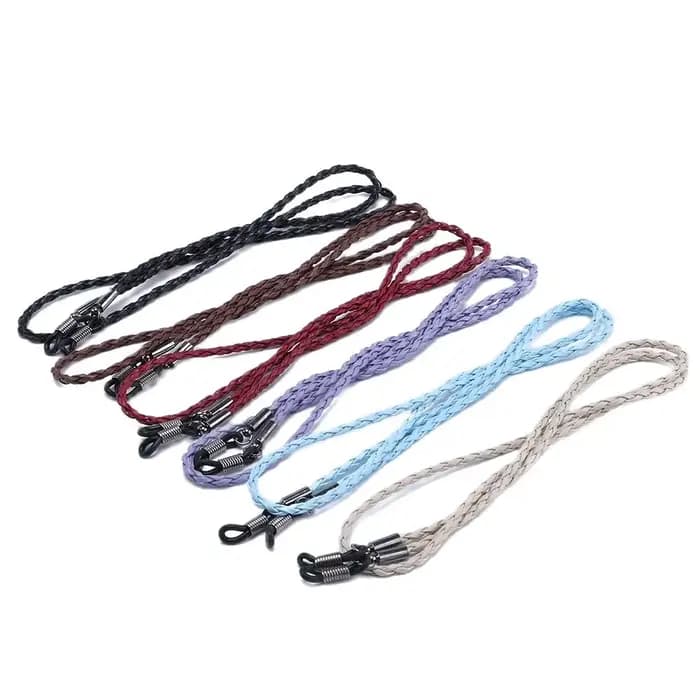 Sangle de lunettes en PU pour hommes et femmes
