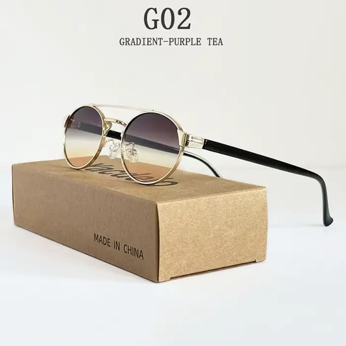 Lunettes de soleil ovales pour femmes