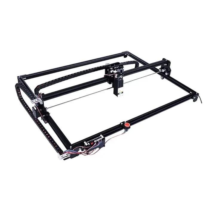 Nouvelle Machine de gravure Laser coupe fraisage bois graveur outil zone de travail 650*500mm assembler 20W GRBL imprimante Laser routeur