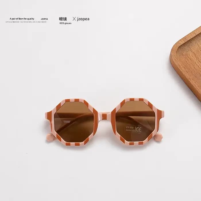Lunettes de soleil à la mode pour enfants avec plusieurs