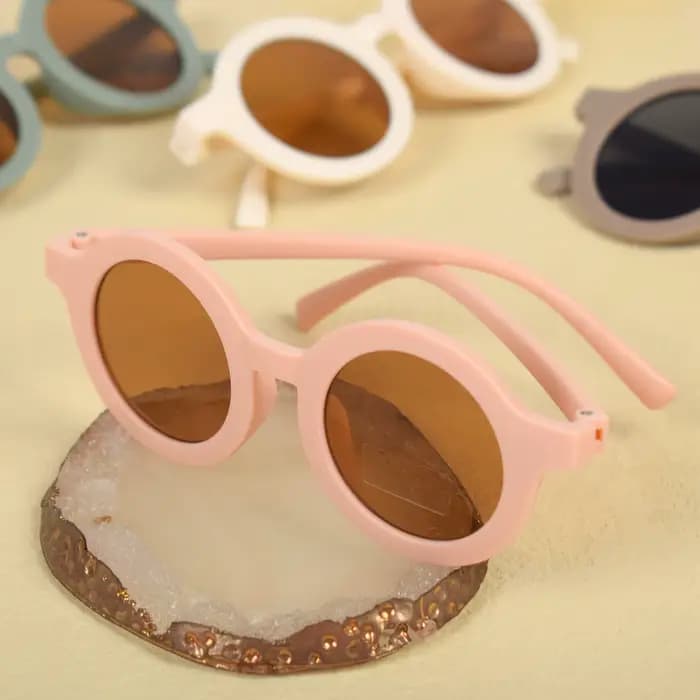 Lunettes de couleur unie en résine