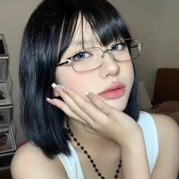 Lunettes rétro en métal à petite monture carrée pour femmes et hommes
