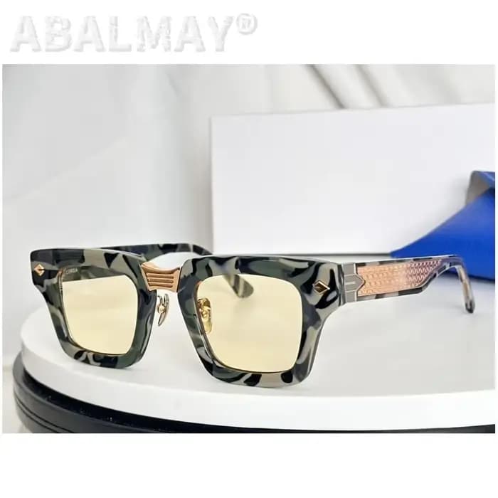 Nouveau Design de mode femmes lunettes de soleil pour hommes Jaguar 1of65 Top qualité marque de luxe concepteur acétate