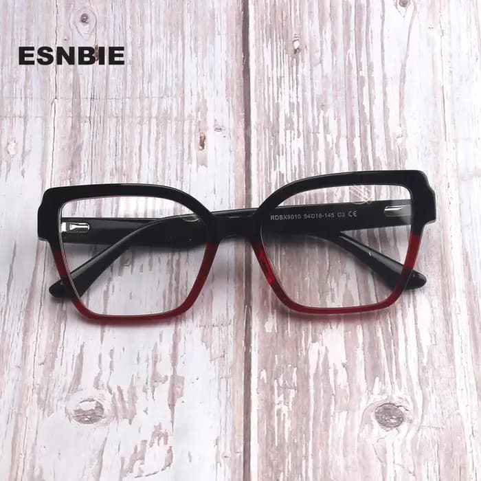 Montures De Lunettes élégantes en acétate œil De chat pour femmes