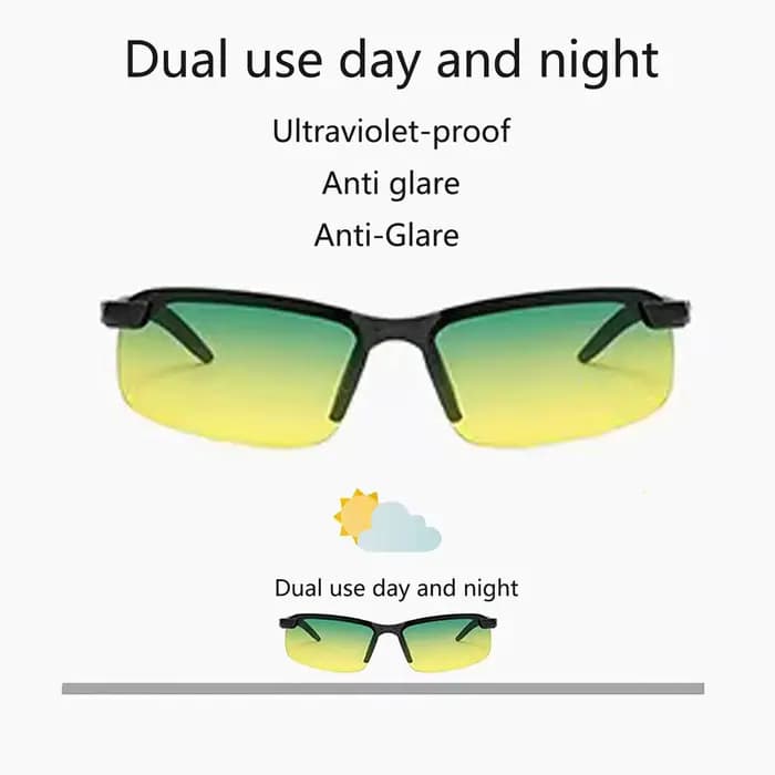 Lunettes de soleil polarisées photochromiques pour hommes, pour la conduite extérieure, la pêche, changement de couleur, Vision jour et nuit, UV400