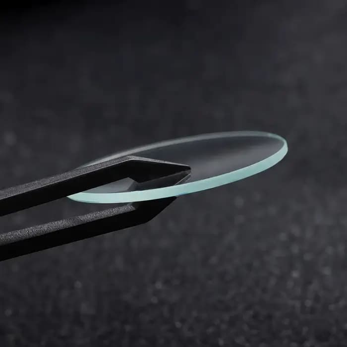 Verre de montre rond plat de 1.0/1.5/2.0/2.5/3.0mm d'épaisseur, verre transparent de remplacement, accessoires pour montres, diamètres 28-38.5mm