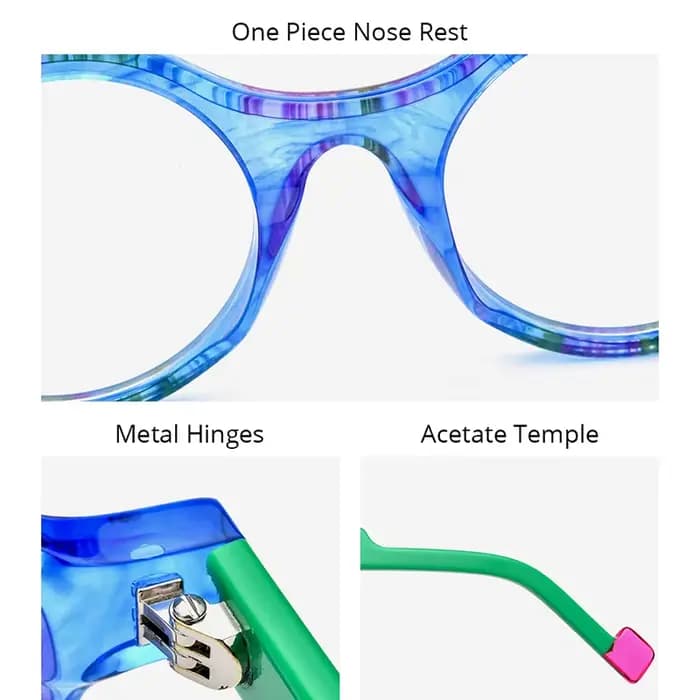 Lunettes à monture en acétate pour femmes
