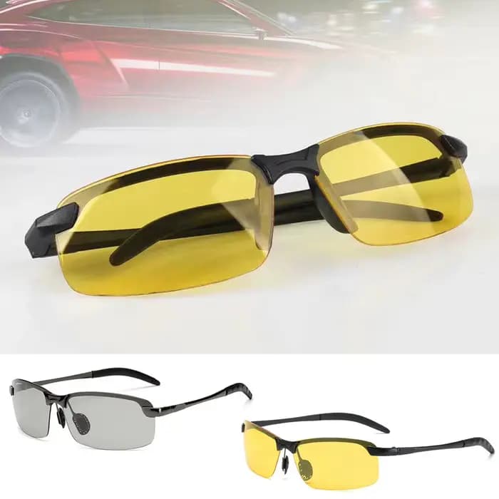 Lunettes de soleil polarisées photochromiques pour hommes, pour la conduite extérieure, la pêche, changement de couleur, Vision jour et nuit, UV400