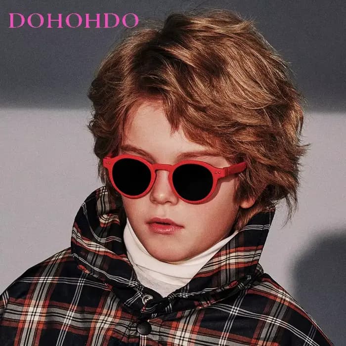 Lunettes de soleil polarisées en silicone pour enfant de 3 à 12 ans