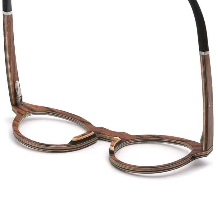 Monture de lunettes en bois faite à la main pour hommes et femmes