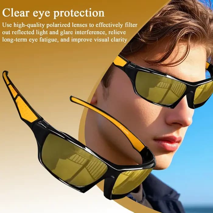 Hommes Protection complète lunettes de soleil