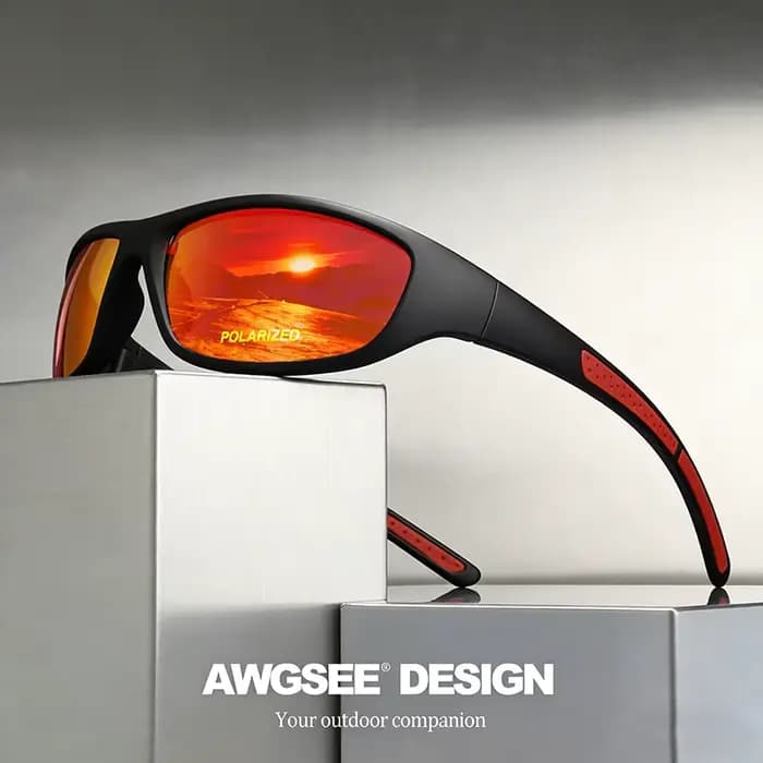 Lunettes de soleil de sport polarisées pour hommes et femmes