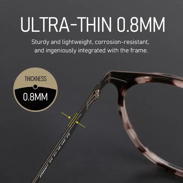 Lunettes pilote à Double pont rondes ultralégères