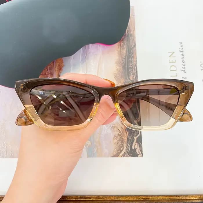 Mille 89 belgique marque lunettes de soleil Cateye Uv400 concepteur mode hommes et femmes multicolore acétate lunettes personnalisées