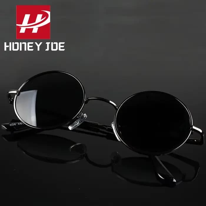 Lunettes de soleil polarisées rondes rétro Vintage pour hommes et femmes