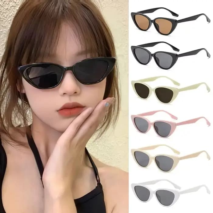 Lunettes de soleil en forme d'oeil de chat