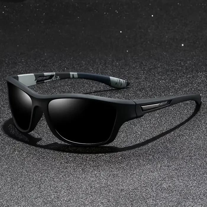 Lunettes de soleil sport de luxe avec chaîne pour hommes et femmes
