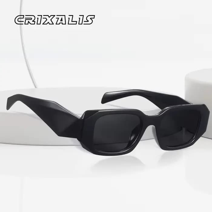 CRIXLAIS lunettes de soleil pour femmes marque de luxe Rectangle