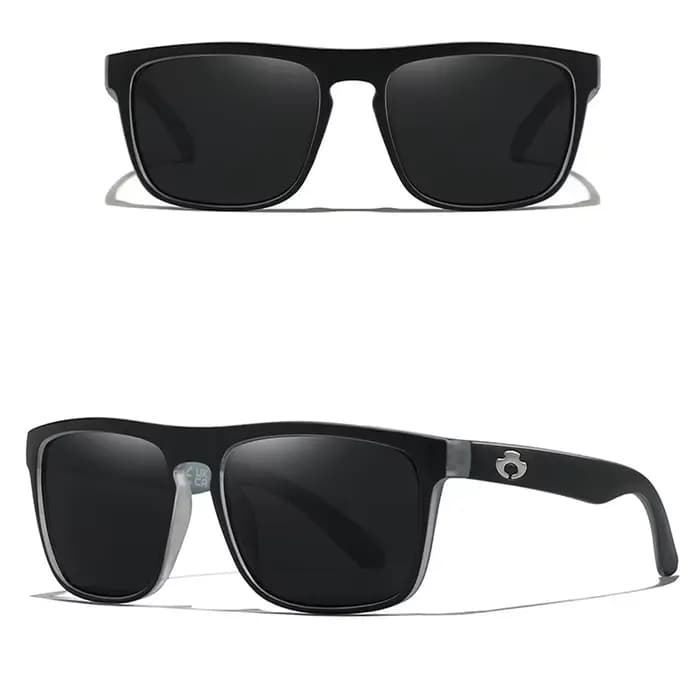 BLUE OTTER 2 paires de lunettes de soleil polarisées UV400 HD lentilles Anti-éblouissement