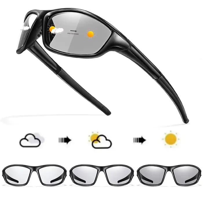 Lunettes de soleil photochromiques pour hommes et femmes