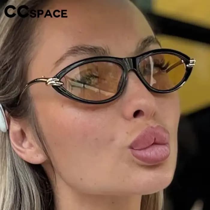 Vintage lunettes de soleil œil de chat femmes 2025 marque Designer mode