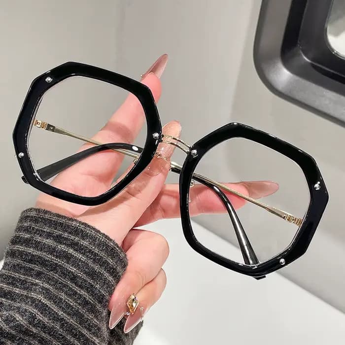 Lunettes unies à la mode pour femmes