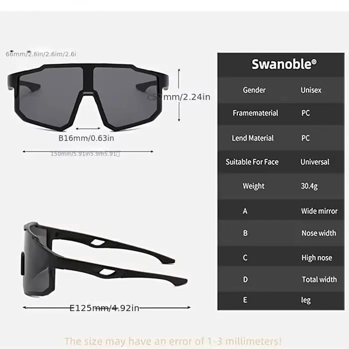 Lunettes de soleil sportives