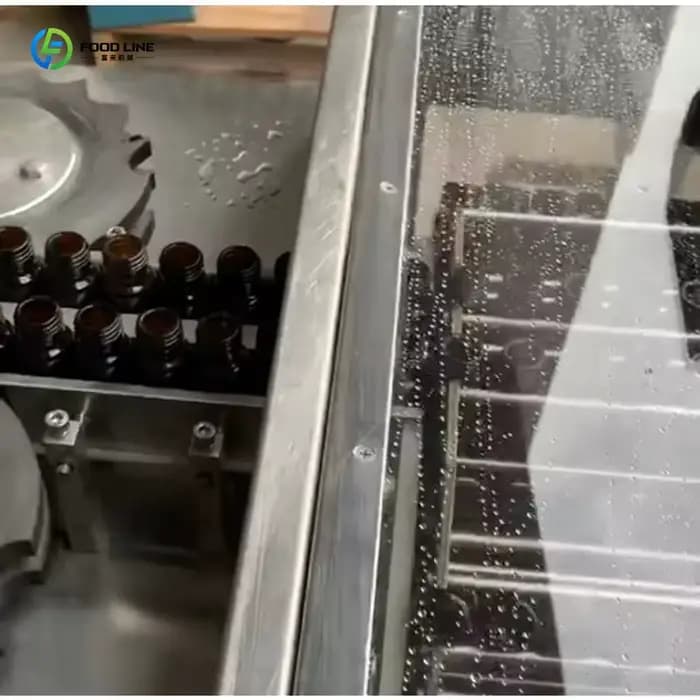Machine de nettoyage automatique de bouteilles en verre, équipement industriel, fabrication sur mesure