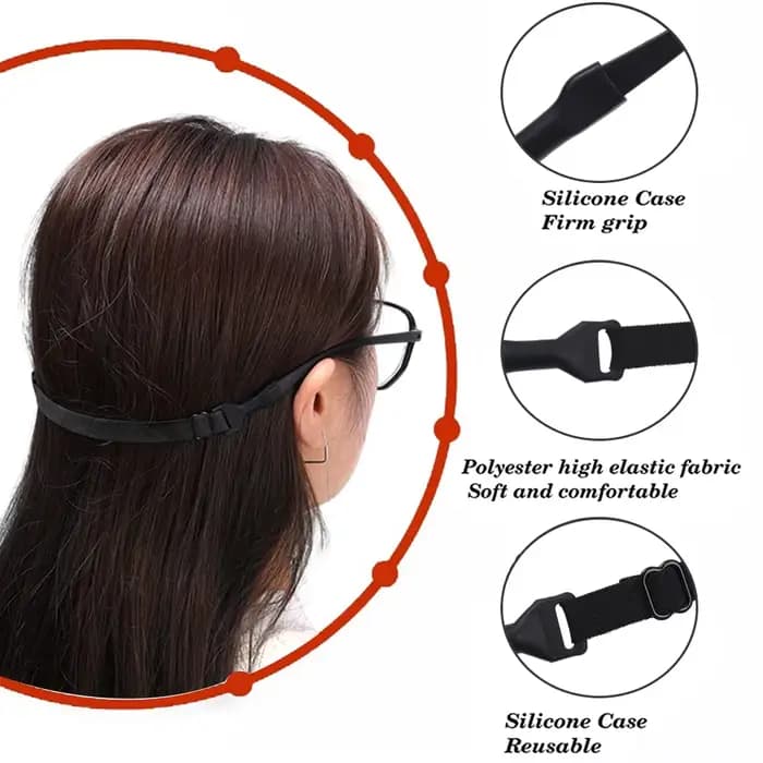 1/5 pièces chaîne de lunettes pour enfants adultes